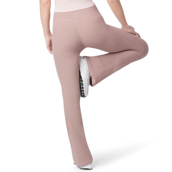 Certo Women's Ohio State Buckeyes Pink Ottoman Flare Leggings NCAA Size Medium - Picture 2 of 8